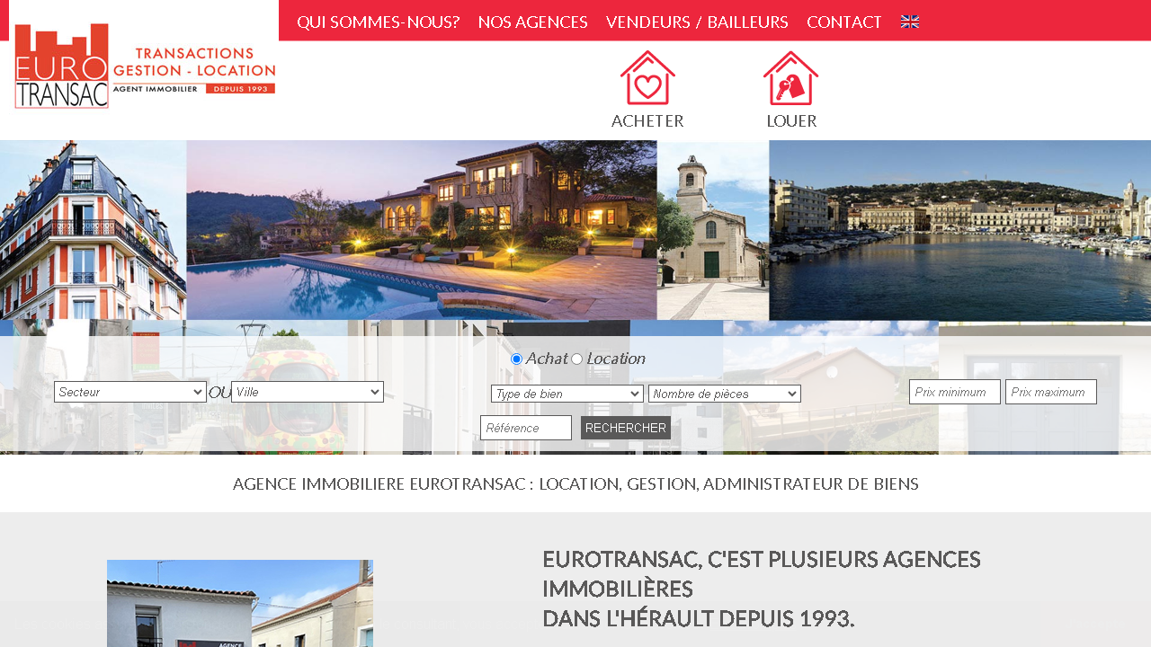 Capture d'écran de http://www.eurotransac.fr/ 